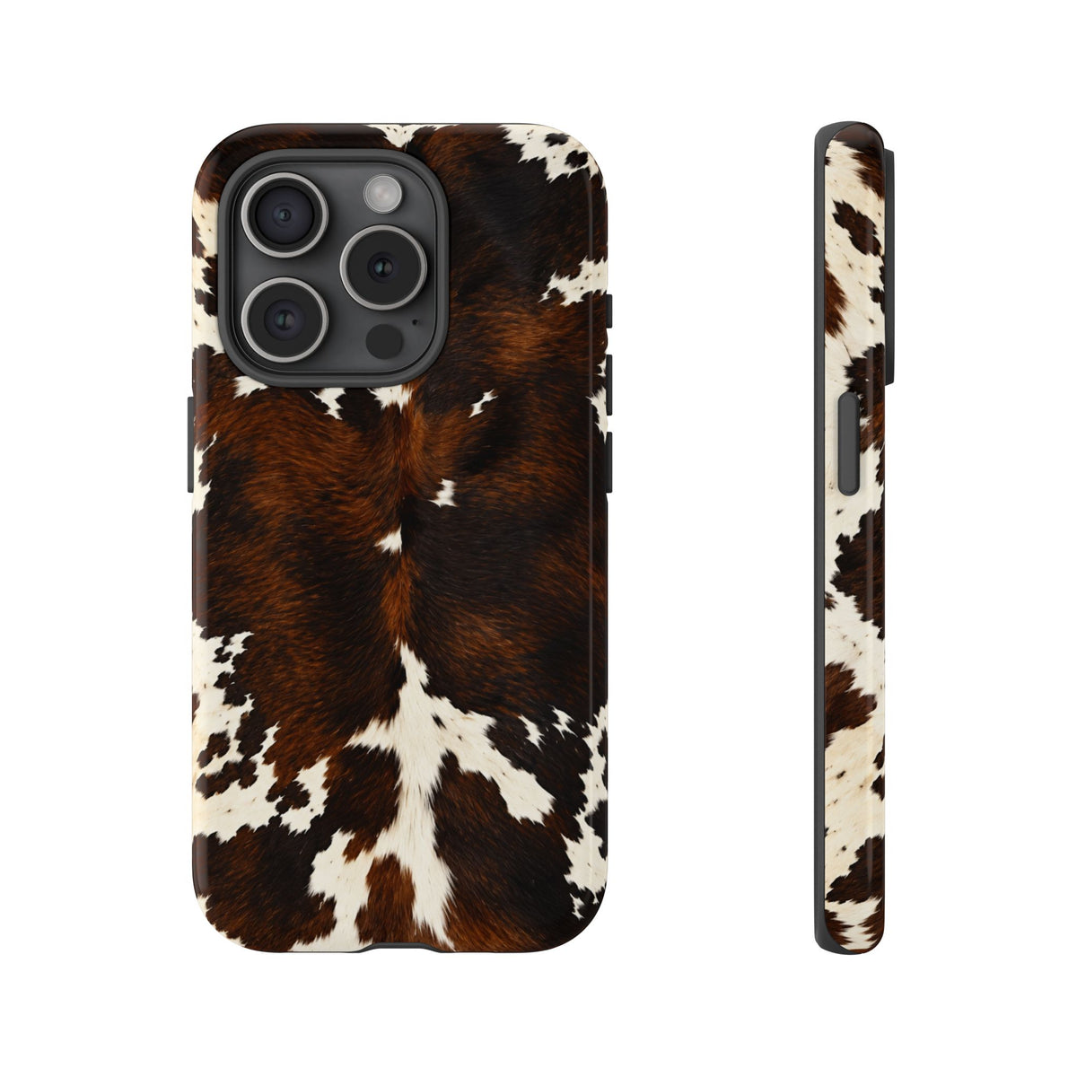 The Brown Hereford - Cow Print Tough iphone Case