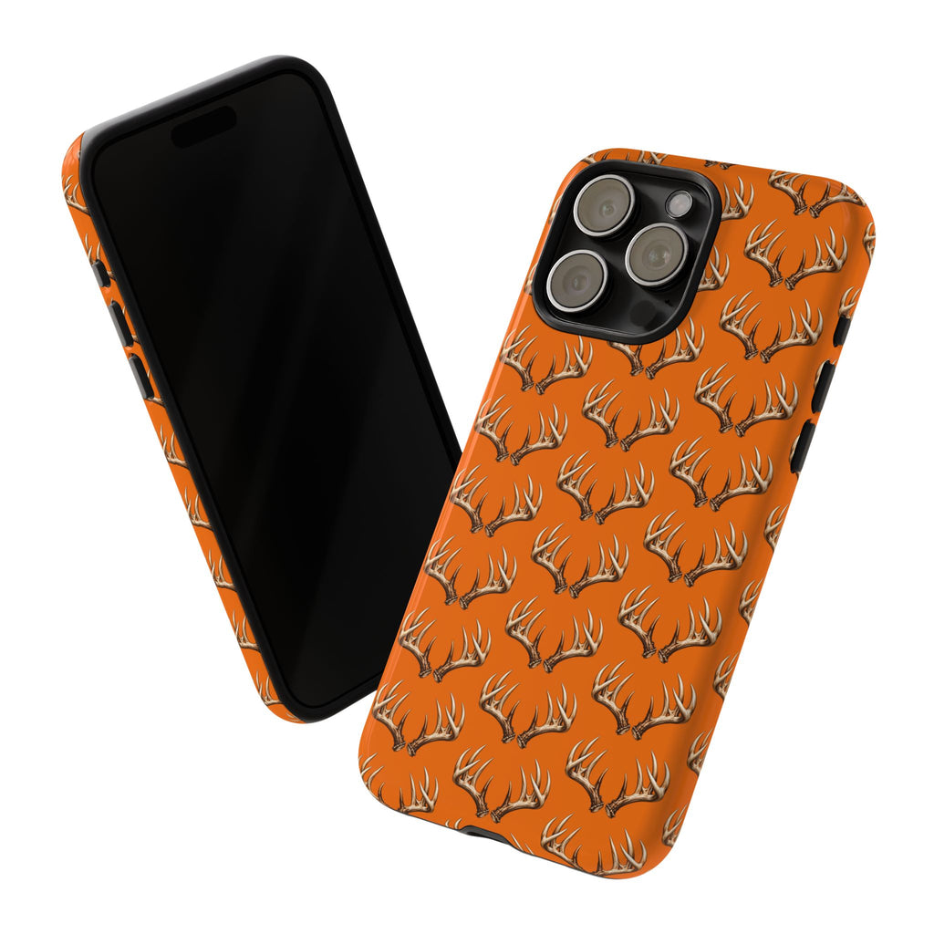 The White tail –  Orange Deer Shed Tough iphone Case