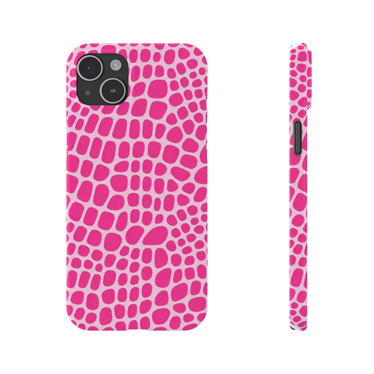 Pink Gator — Slim iphone Case