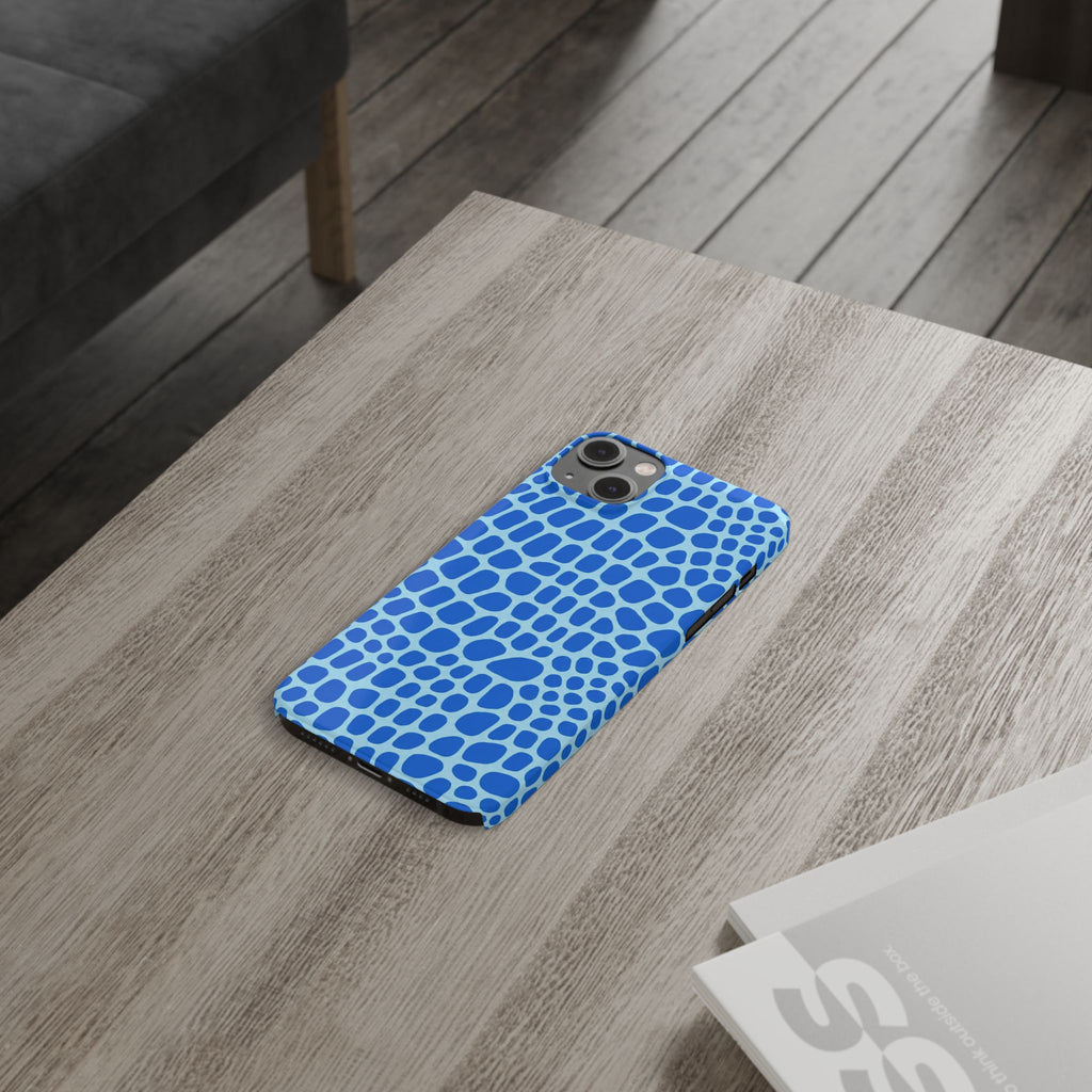 Blue Gator — Slim iphone Case