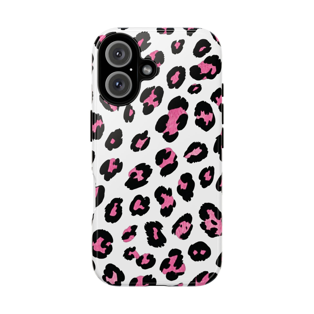 Pink Leopard Print Phone Case — Tough iphone Case