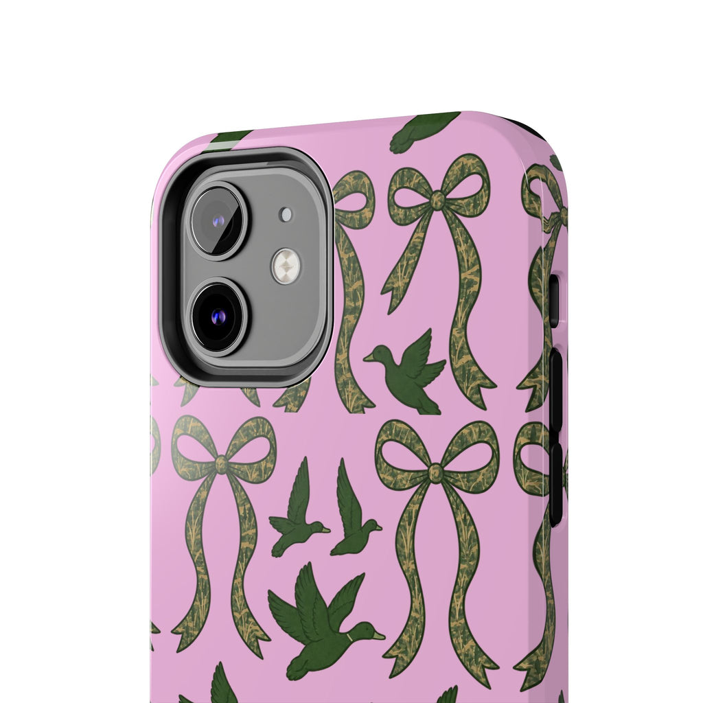 Duck "Cam-bow"— Tough Phone Case (Pink)