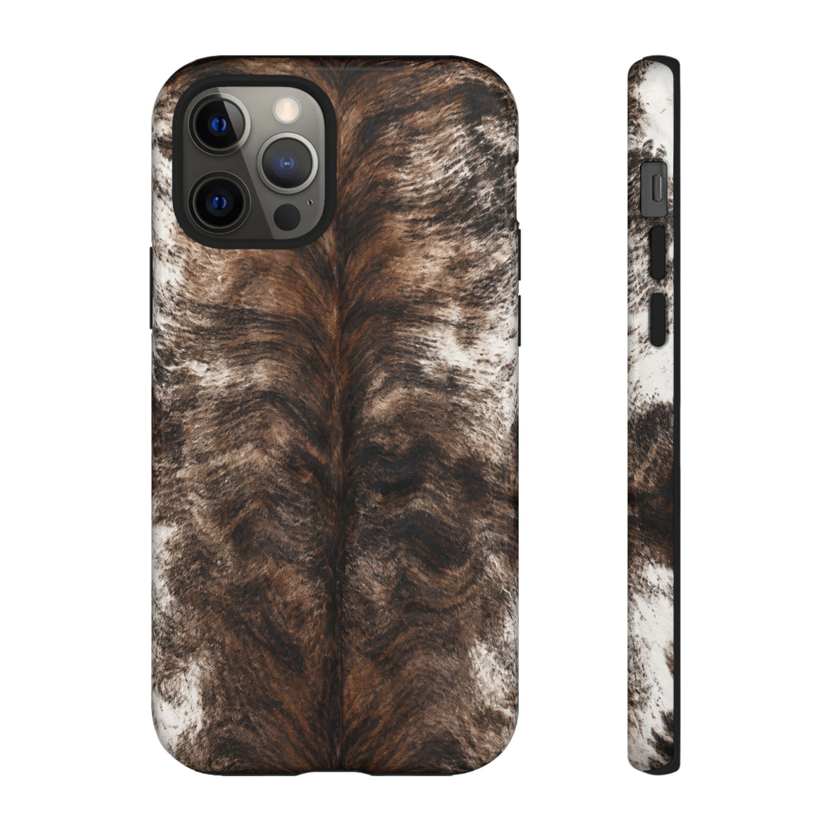 The Brindle Cow  —  Cow Print Tough iphone Case