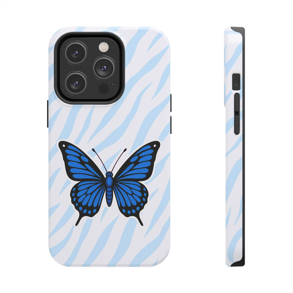 Blue Butterfly — Tough Phone Case