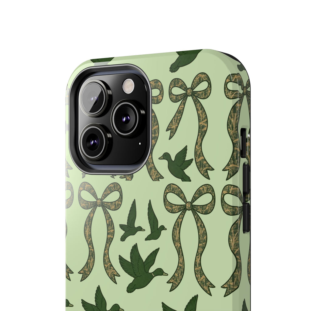 Duck "Cam-bow" - Tough Phone Case (Green)