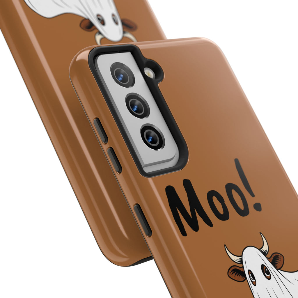 Ghost Cow– Tough Phone Case