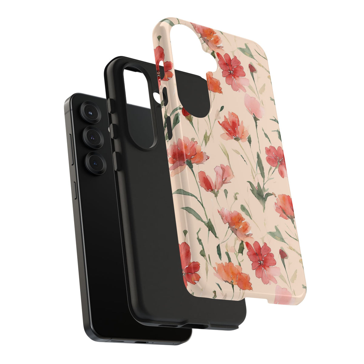 Floral Watercolor — Tough Phone Case