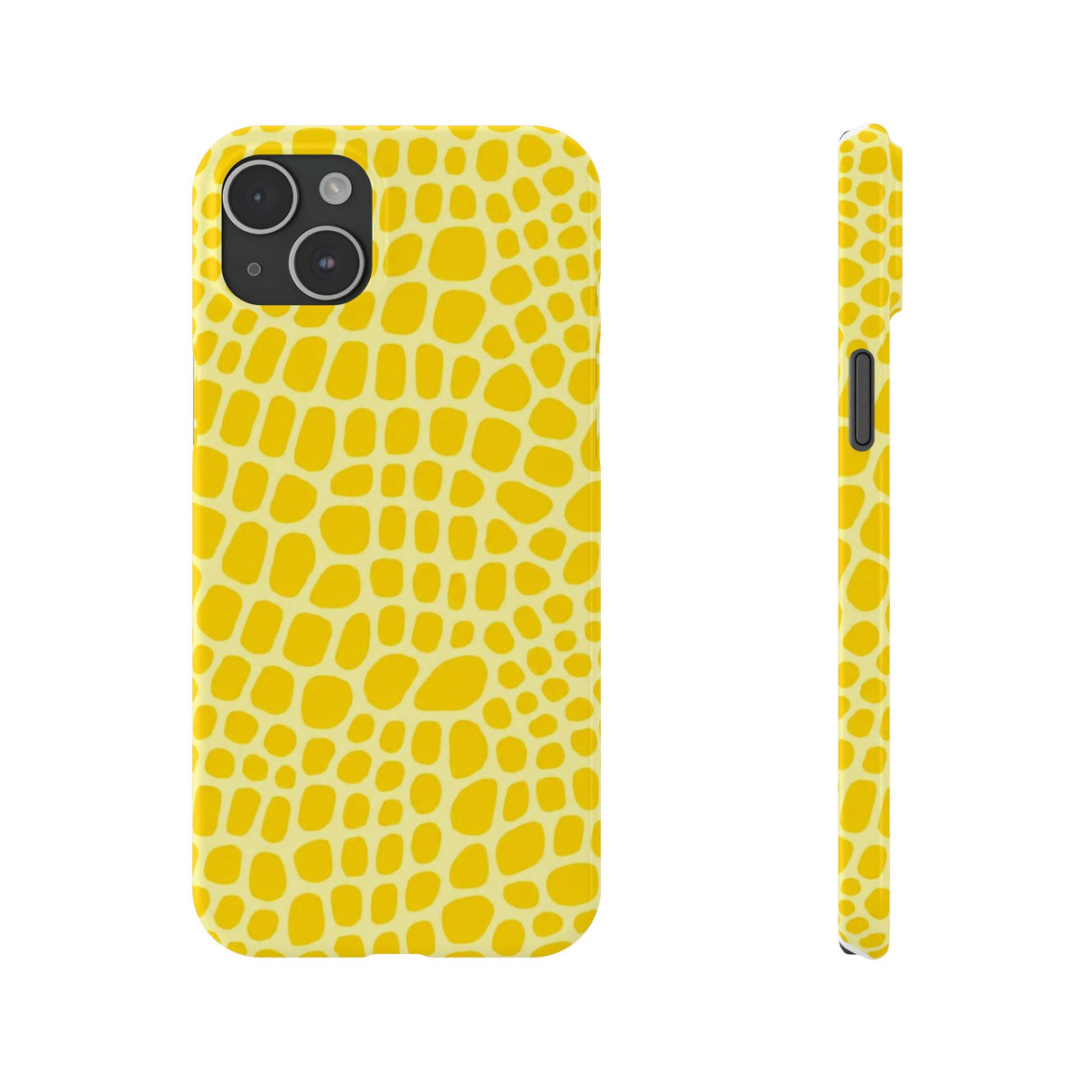 Yellow Gator — Slim iphone Case