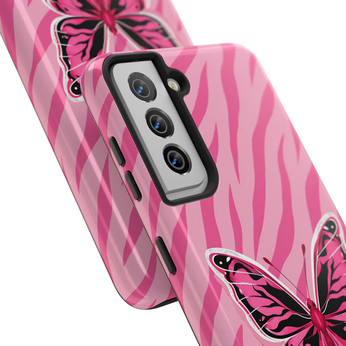 Pink Butterfly - Tough Phone Case
