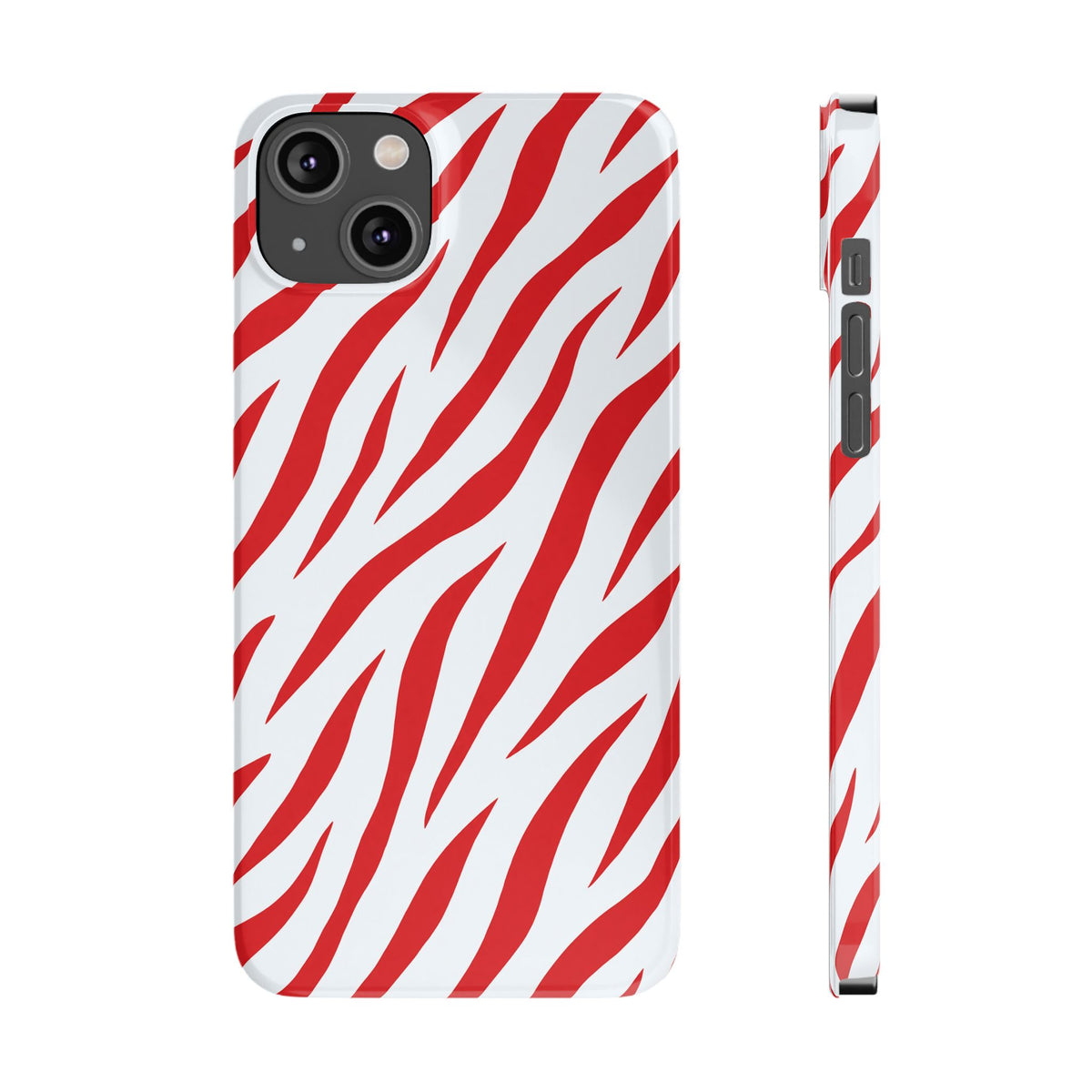 Red Zebra — Slim iphone Case