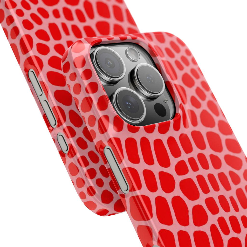 Red Gator — Slim iphone Case