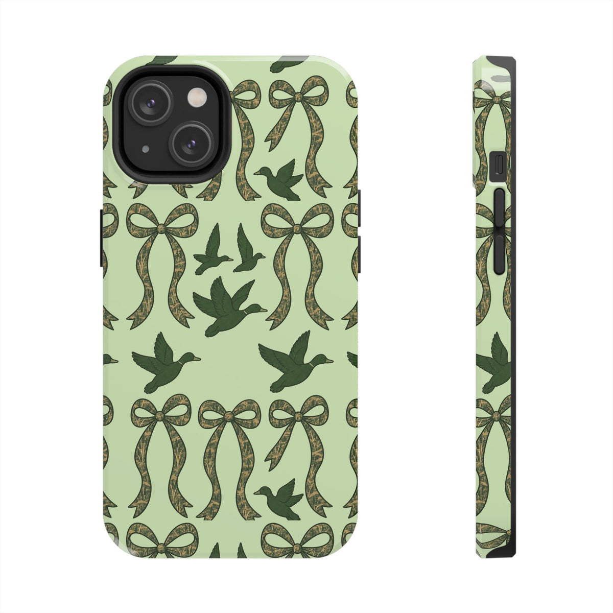 Duck "Cam-bow" - Tough Phone Case (Green)