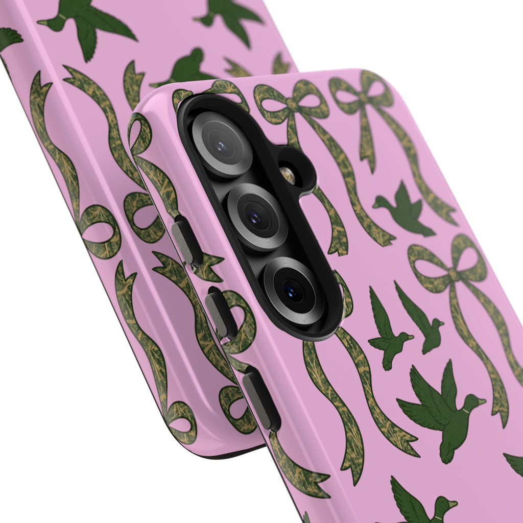 Duck "Cam-bow"— Tough Phone Case (Pink)