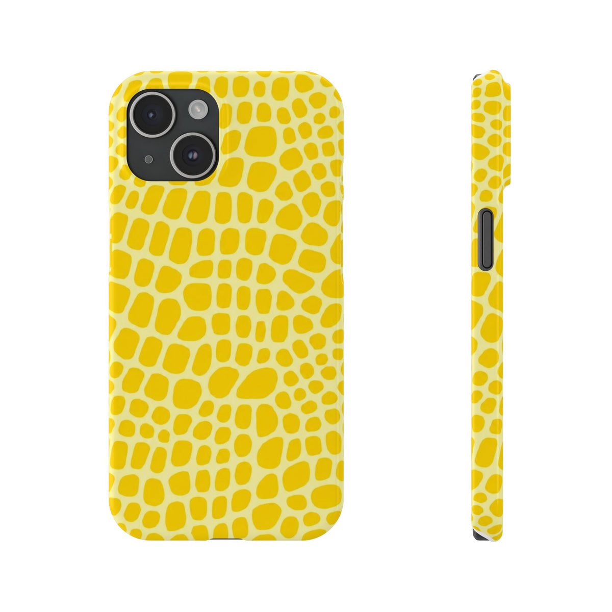 Yellow Gator — Slim iphone Case