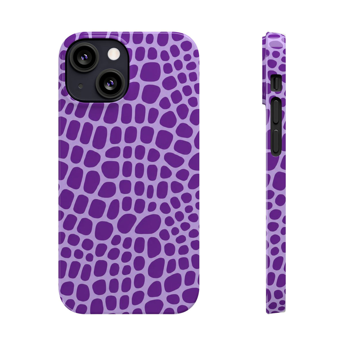 Purple Gator - Slim iphone Case