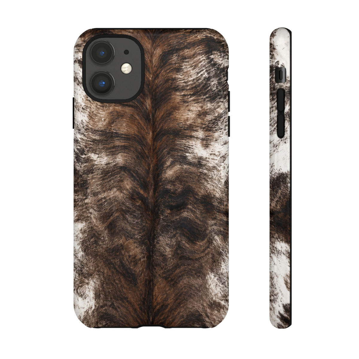 The Brindle Cow  —  Cow Print Tough iphone Case