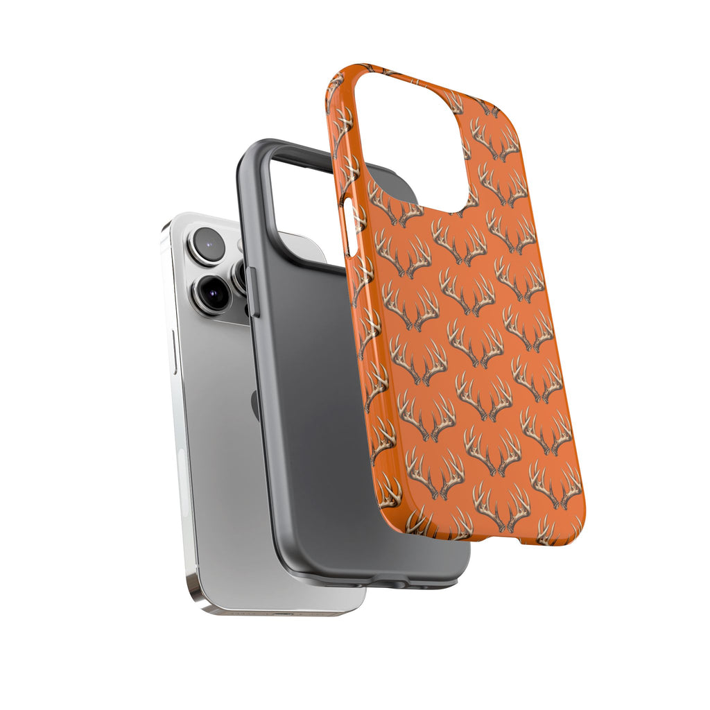 The White tail –  Orange Deer Shed Tough iphone Case