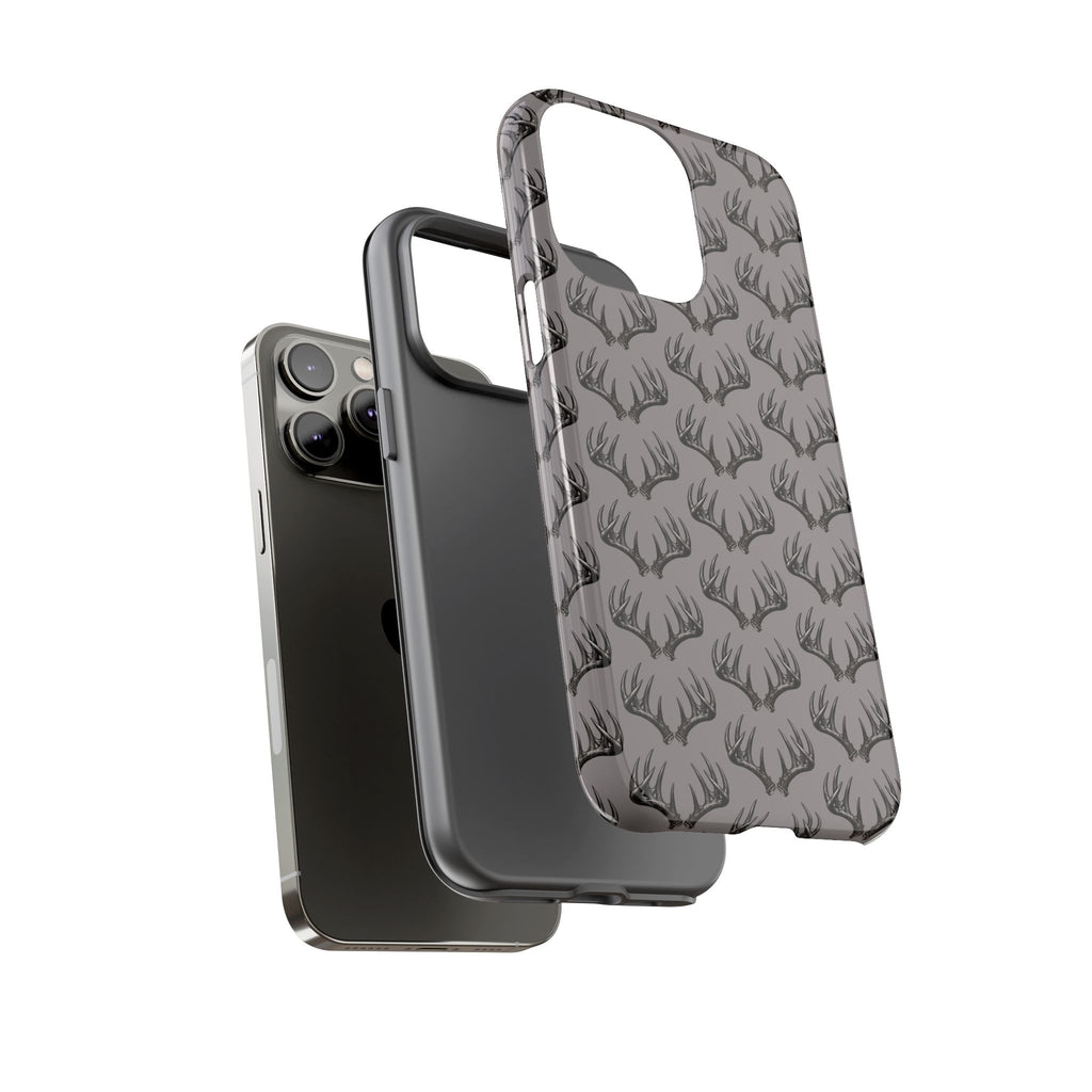 The White tail — Gray Deer Shed Tough iphone Case