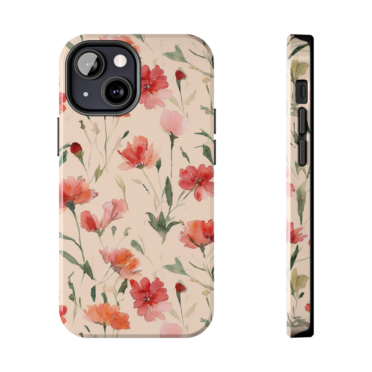 Floral Watercolor — Tough Phone Case