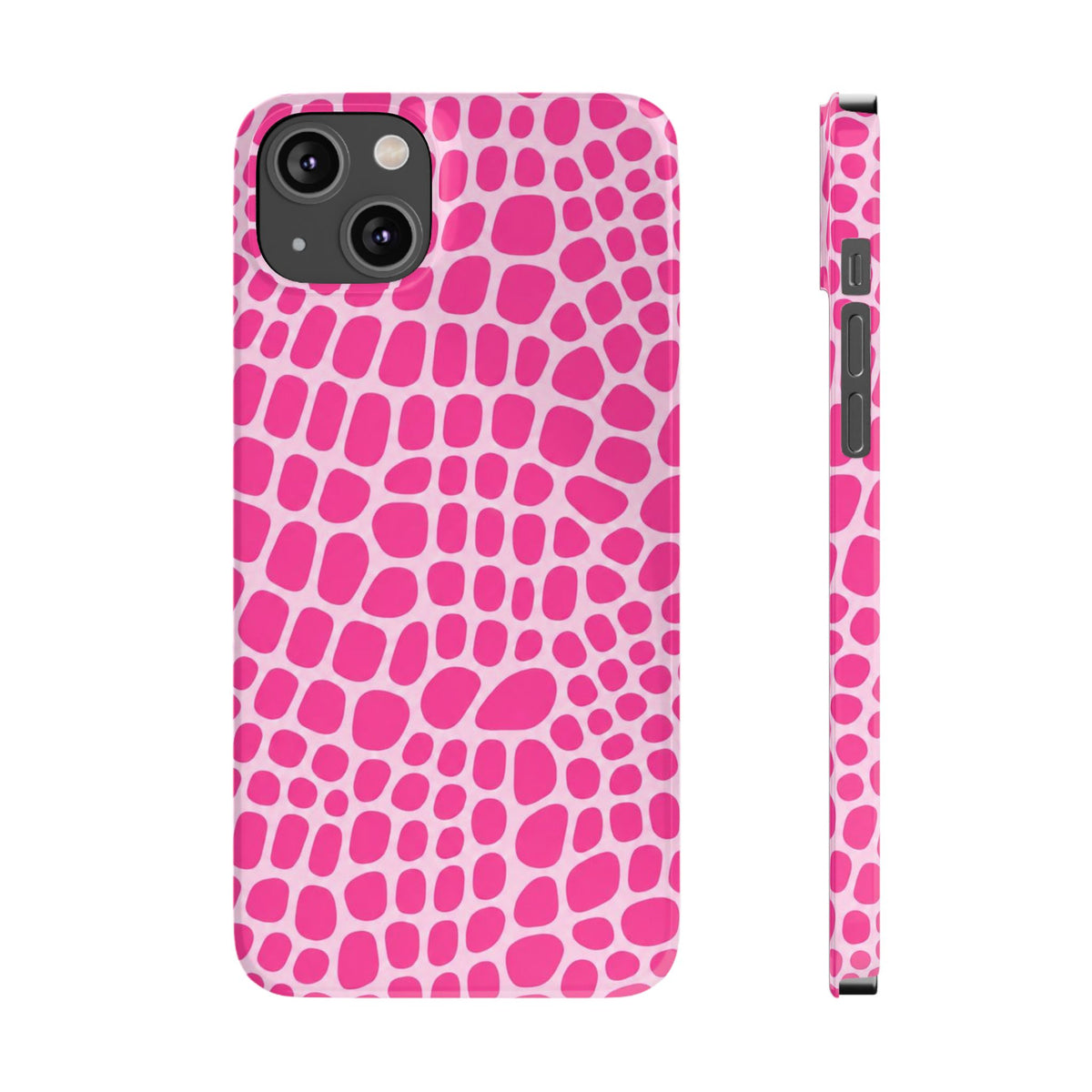 Pink Gator — Slim iphone Case