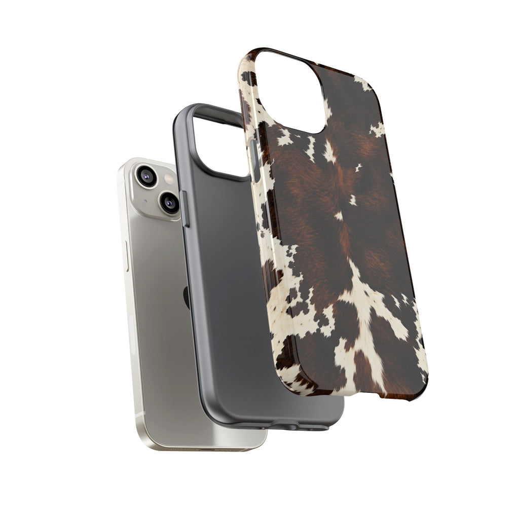 The Brown Hereford - Cow Print Tough iphone Case