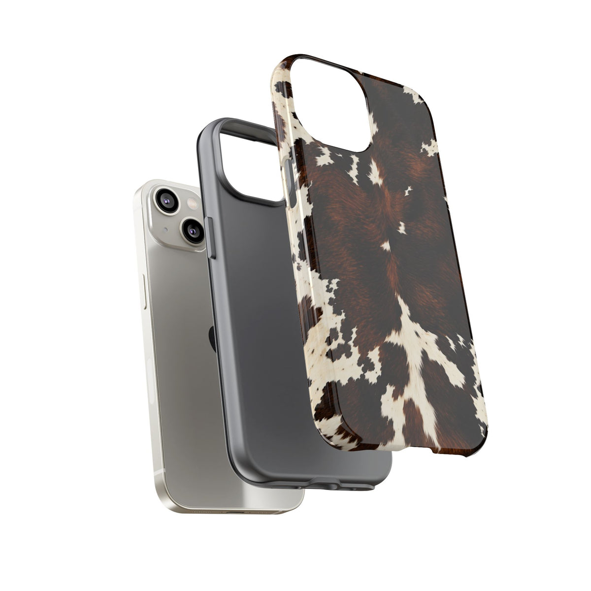 The Brown Hereford - Cow Print Tough iphone Case