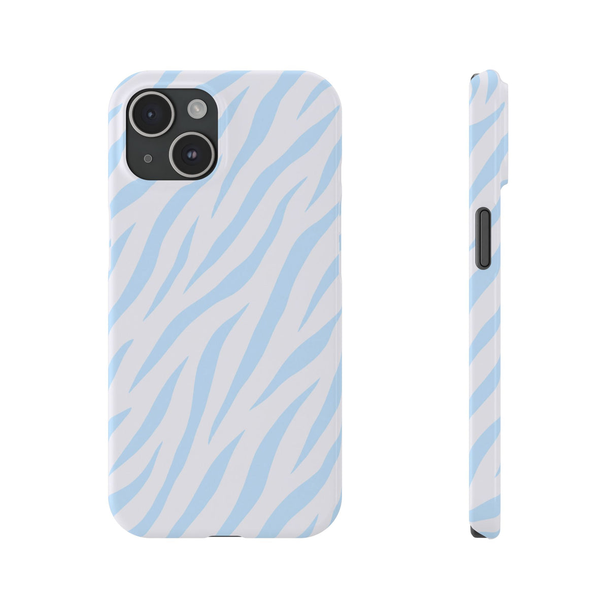 Blue Zebra - Slim iphone Case