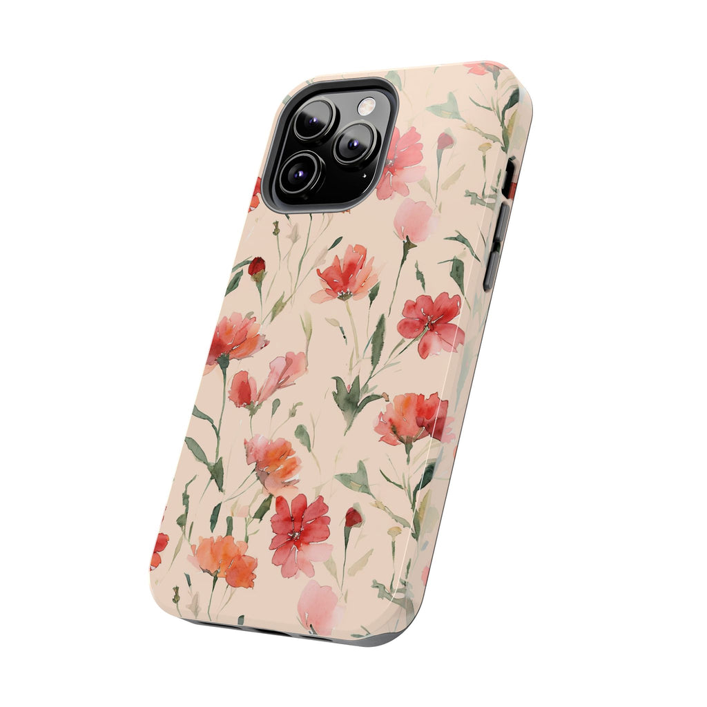Floral Watercolor — Tough Phone Case