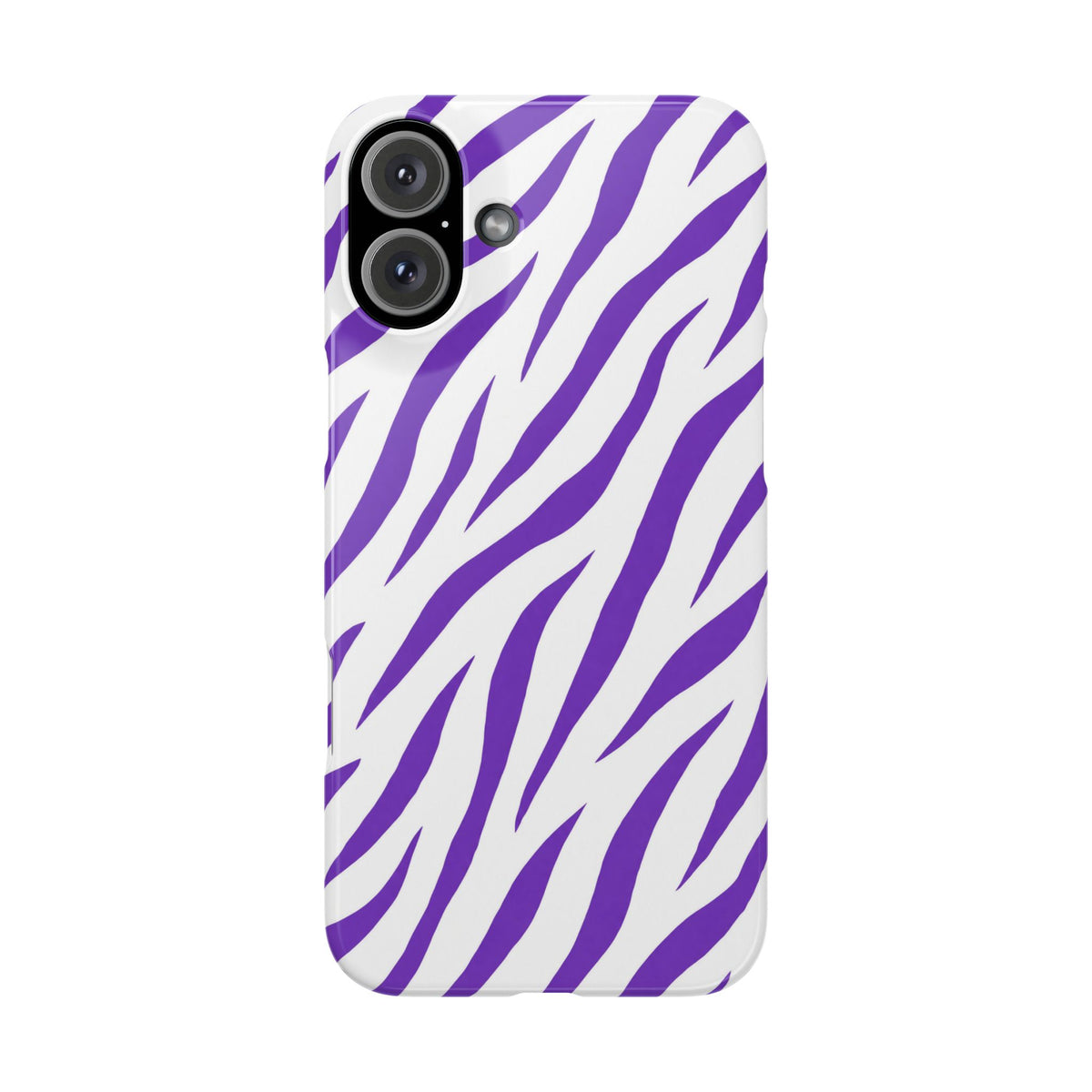 Purple Zebra  — Slim iphone Case