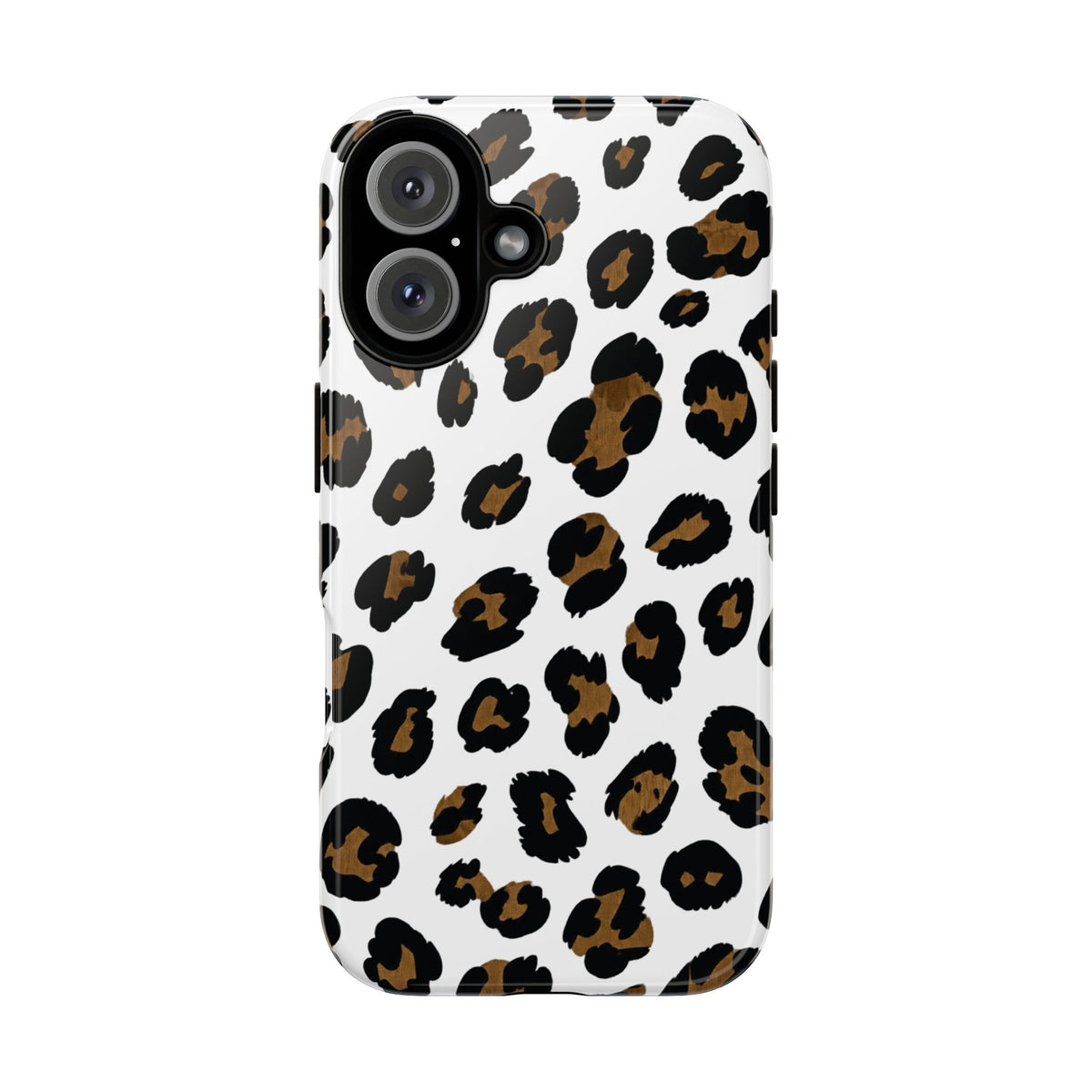 White Classic Leopard — Tough iphone case