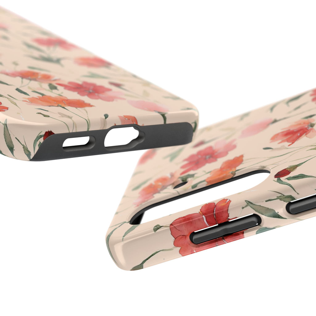Floral Watercolor — Tough Phone Case