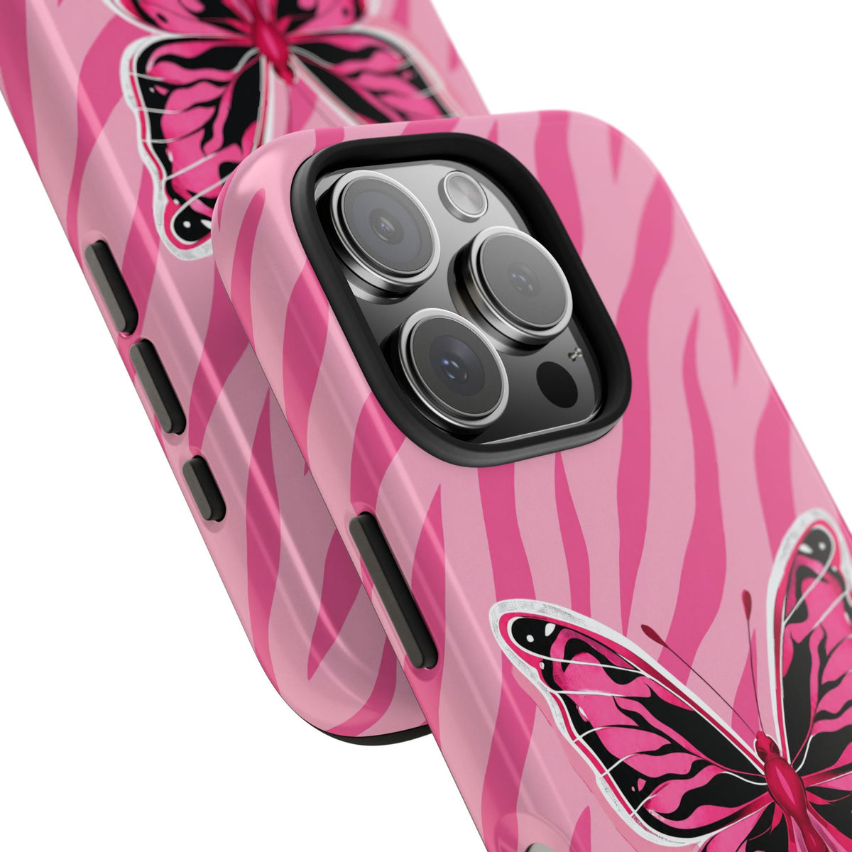 Pink Butterfly - Tough Phone Case