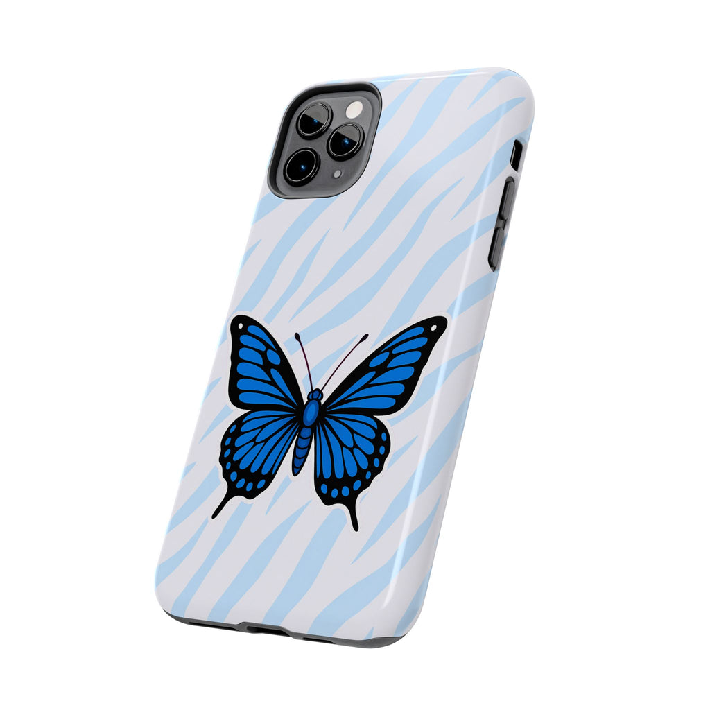 Blue Butterfly — Tough Phone Case