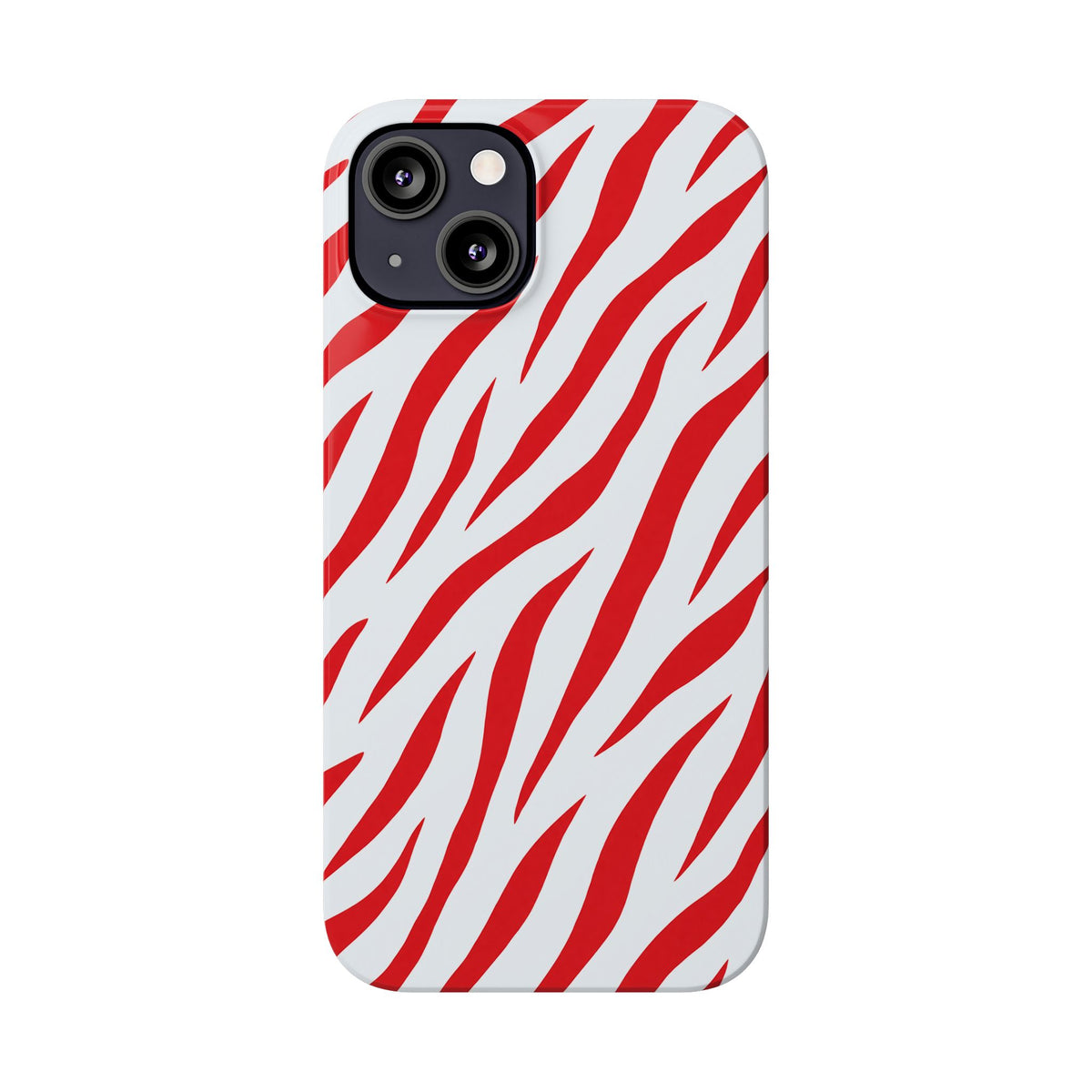 Red Zebra — Slim iphone Case