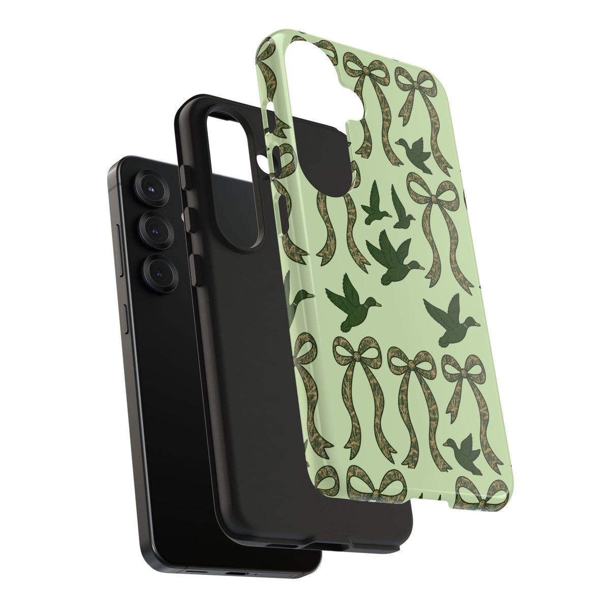 Duck "Cam-bow" - Tough Phone Case (Green)