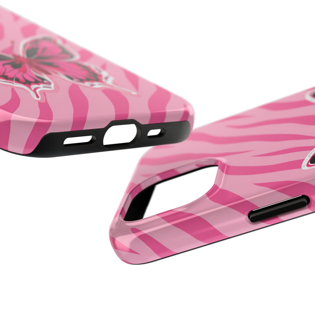 Pink Butterfly - Tough Phone Case