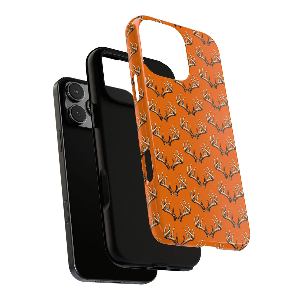 The White tail –  Orange Deer Shed Tough iphone Case