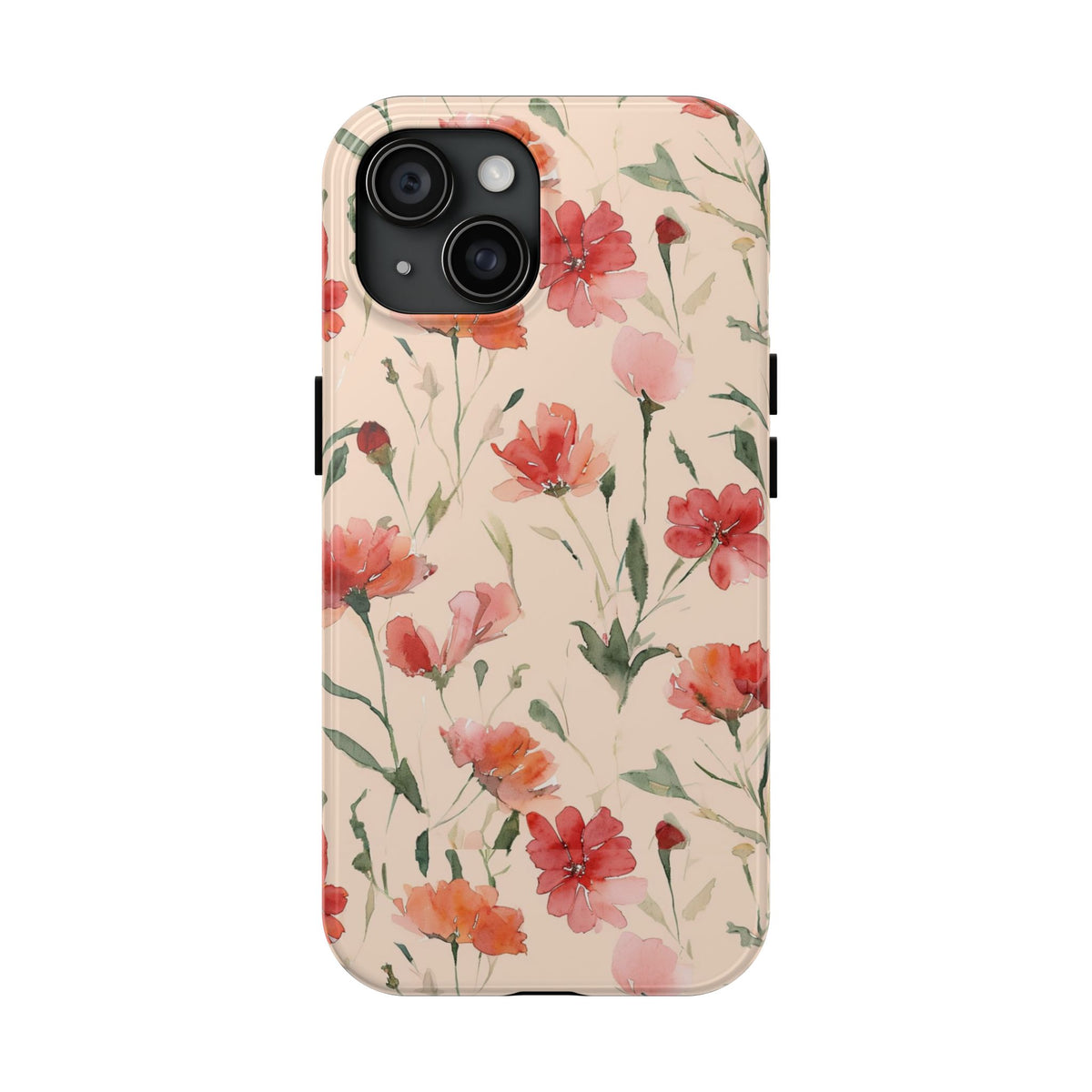 Floral Watercolor — Tough Phone Case