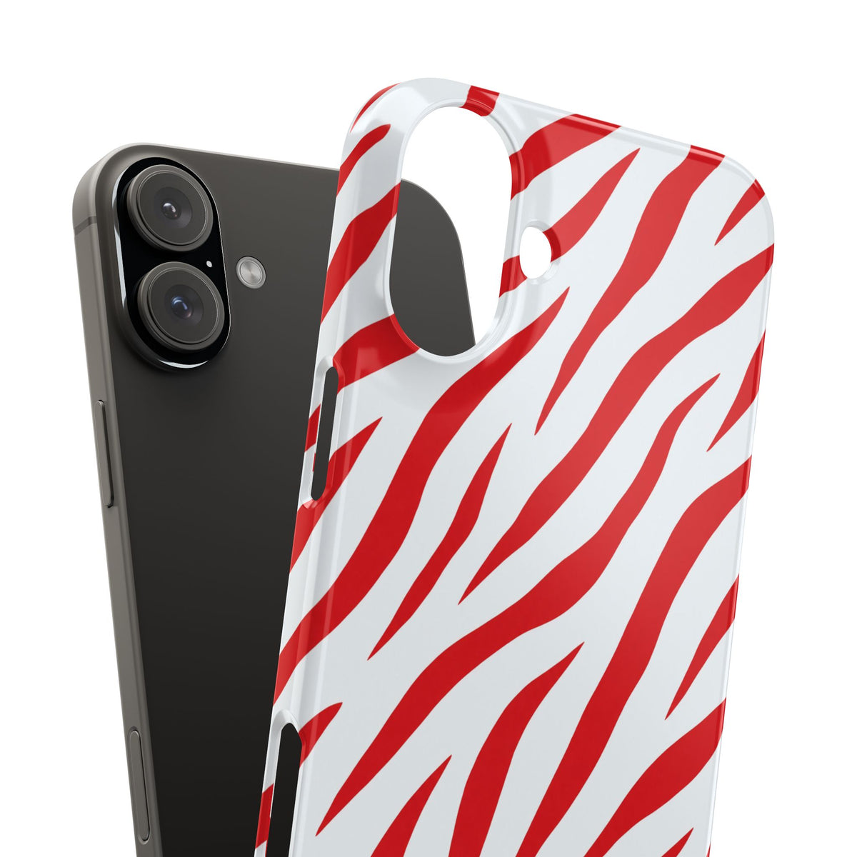 Red Zebra — Slim iphone Case