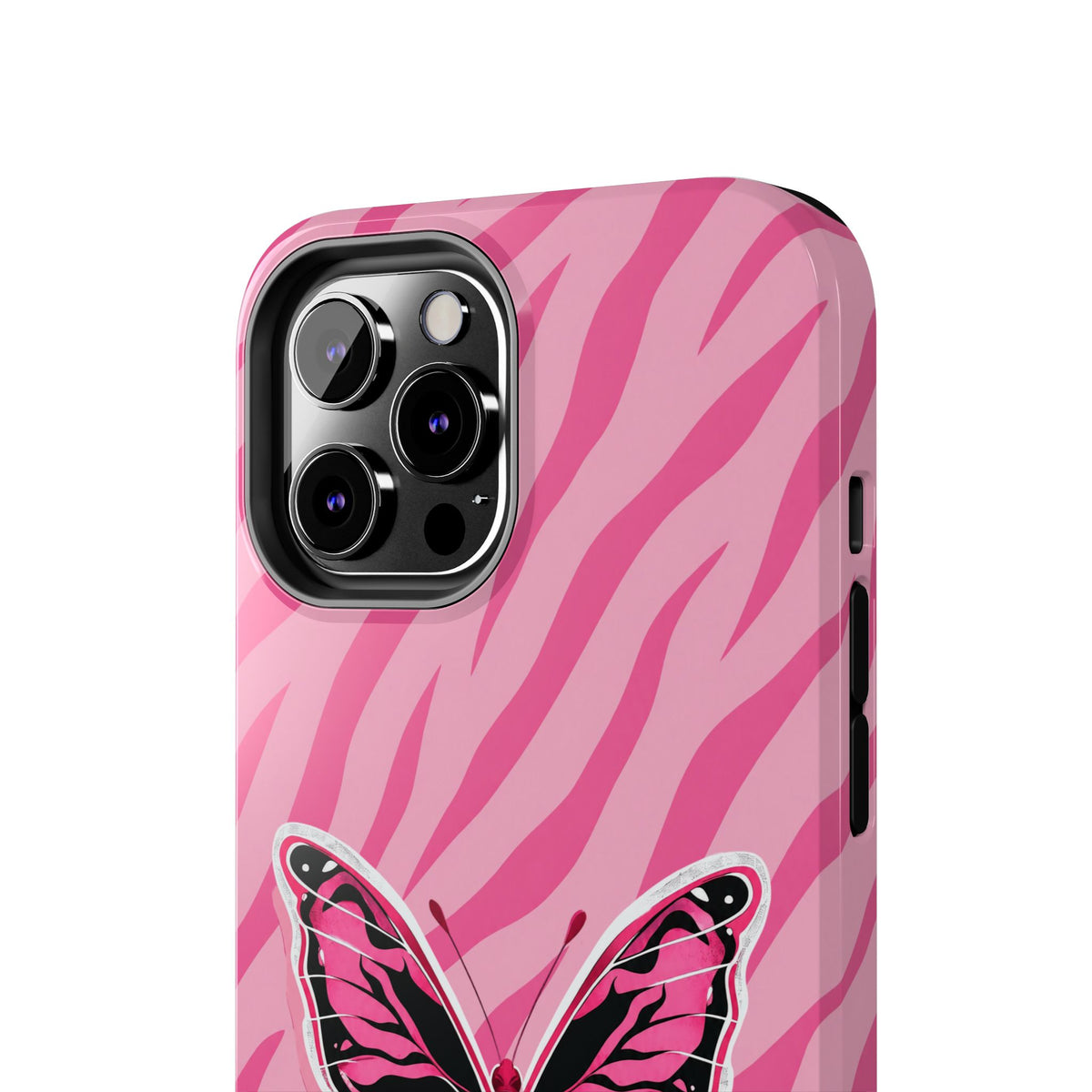 Pink Butterfly - Tough Phone Case