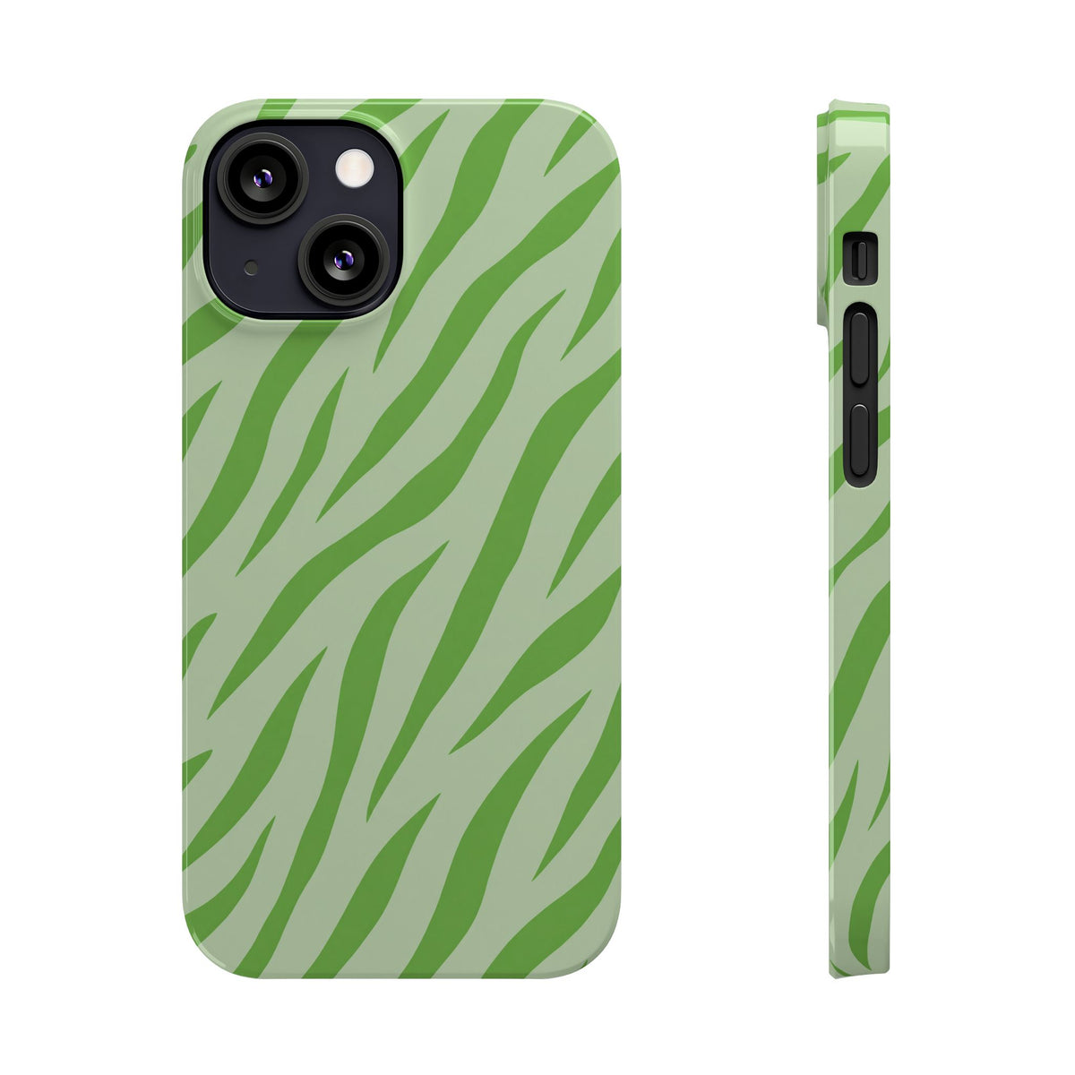 Green Zebra — Slim iphone Case