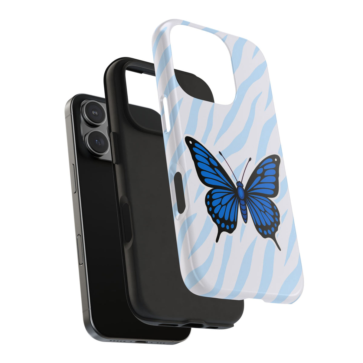 Blue Butterfly — Tough Phone Case