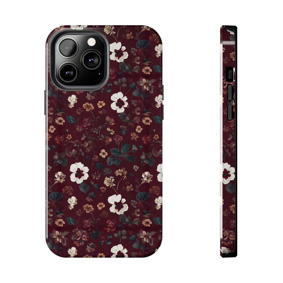 Vintage Floral — Tough Phone Case