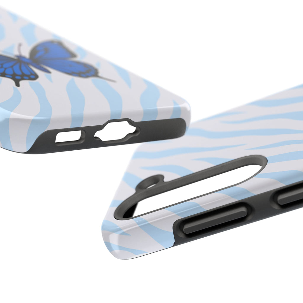 Blue Butterfly — Tough Phone Case
