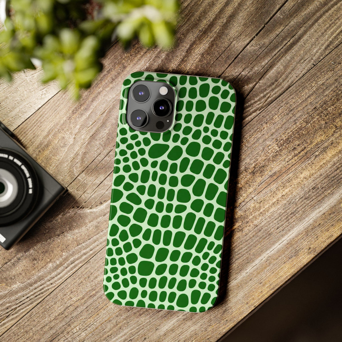 Green Gator - Slim iphone Case