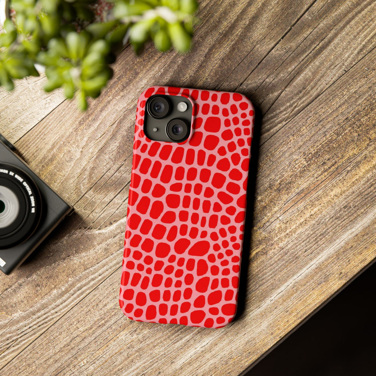 Red Gator — Slim iphone Case