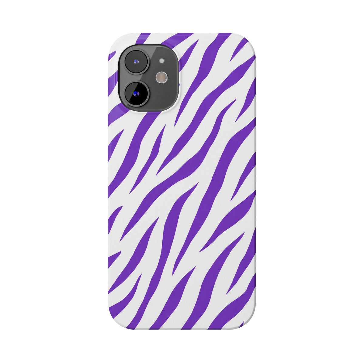 Purple Zebra  — Slim iphone Case
