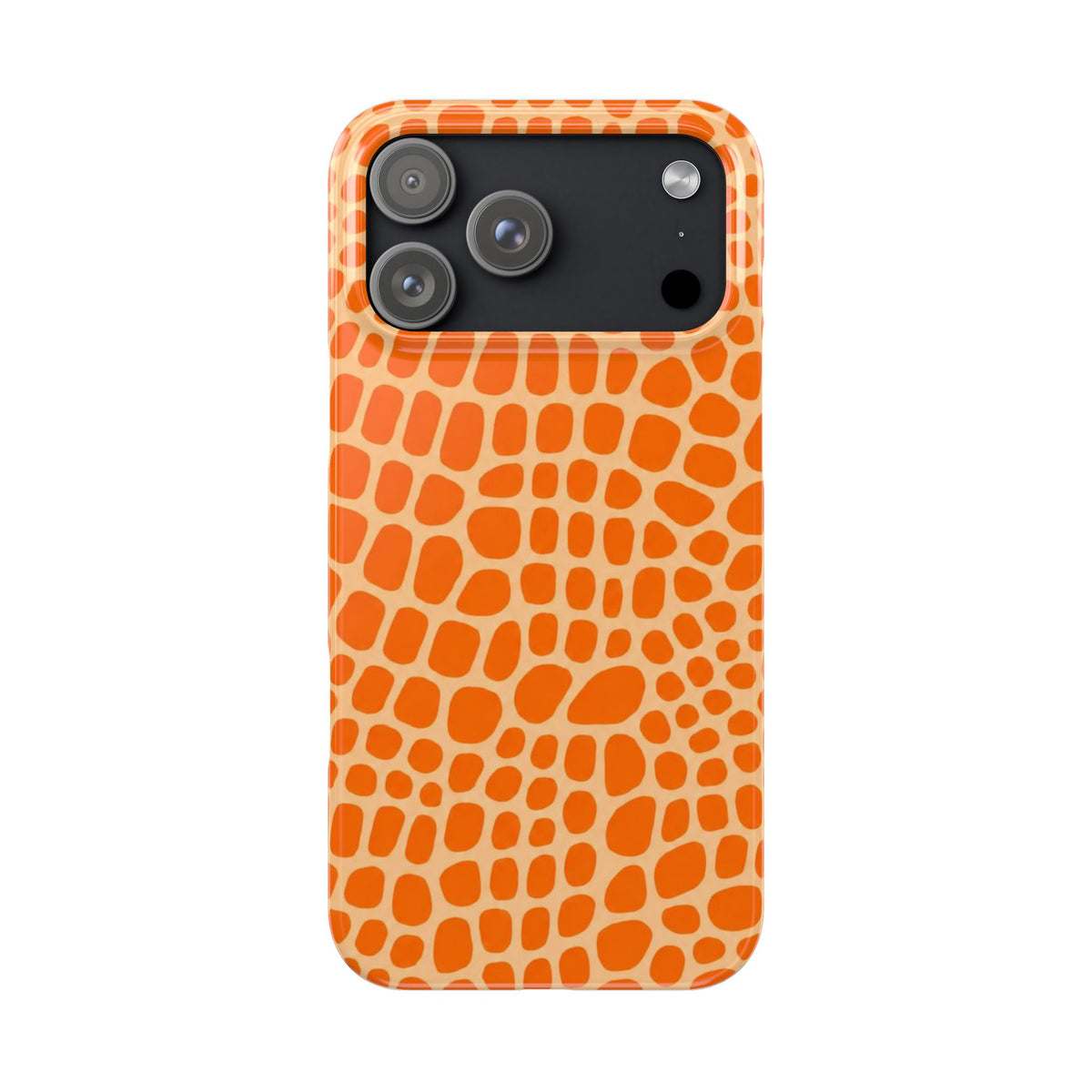 Orange Gator— Slim iphone Case