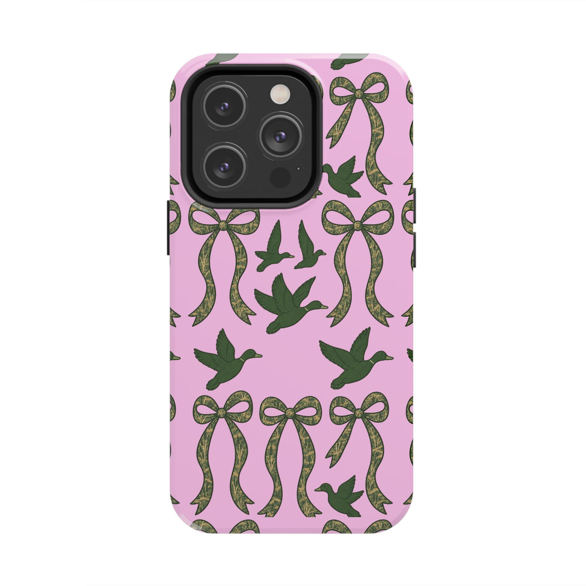 Duck "Cam-bow"— Tough Phone Case (Pink)