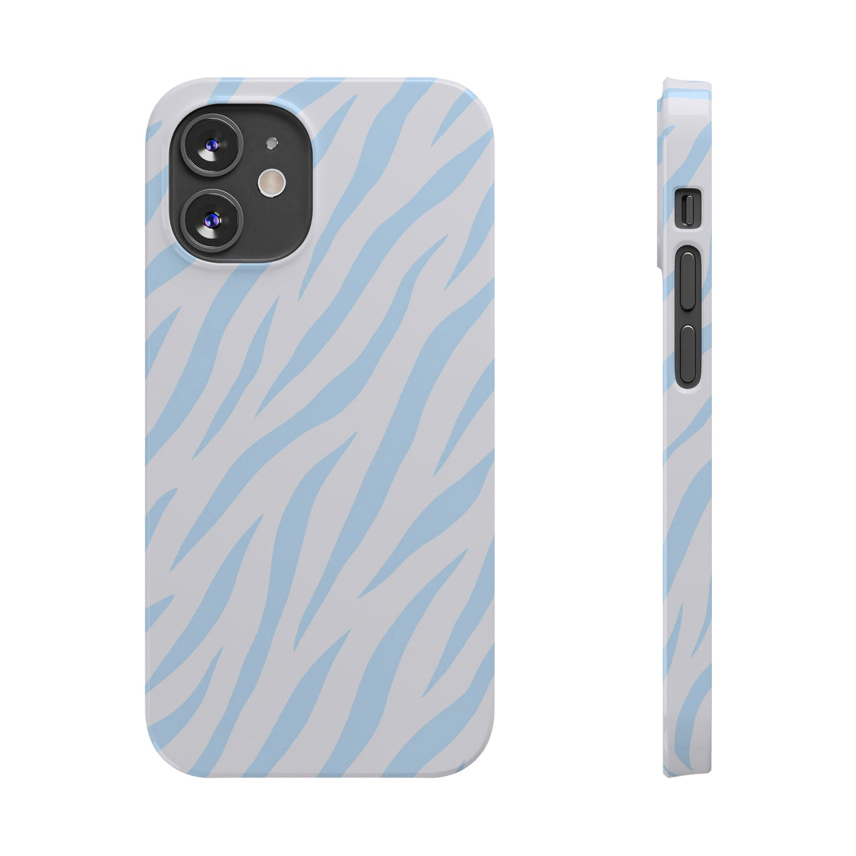 Blue Zebra - Slim iphone Case